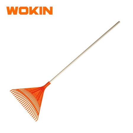 Wokin 20 Inch Wide Plastic Leaf Rake 312522